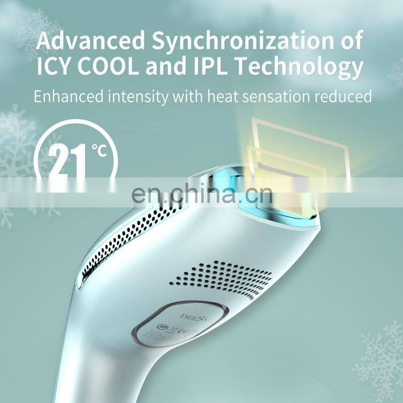 New product ideas 2019 DEESS skin care home use ipl machine hair removal for woman and men