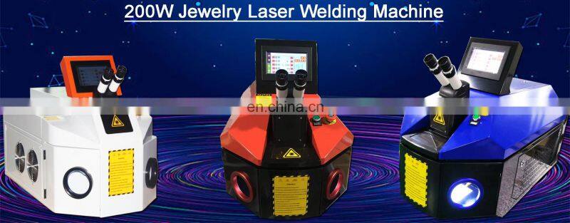 Best price laser welders 200w YAG spot gold jewelry laser welding machine