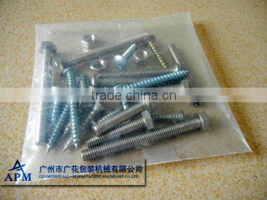 Mixed products filling and sealing packaging machine system