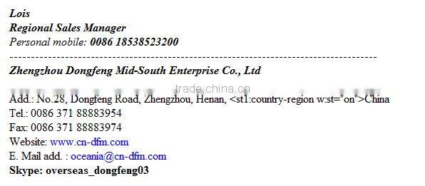 Sale in low price Dongfeng Mengshi Off-road Vehicle EQ2050B Cumminss 160hp engine and 4500cc displacement