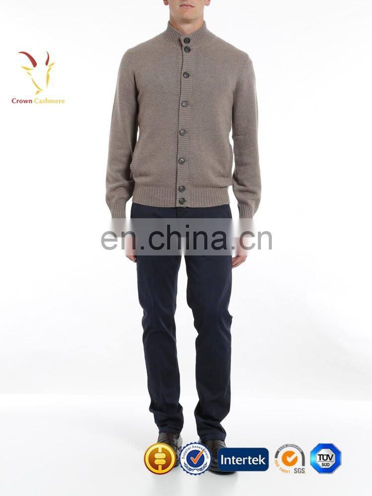 mock turtleneck Cardigan Winter,Wool Chunky Cardigan For Men