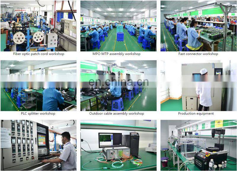 1:4,1:8,1:16 Mini steel tube type Fiber Optic PLC Splitter with SC connector