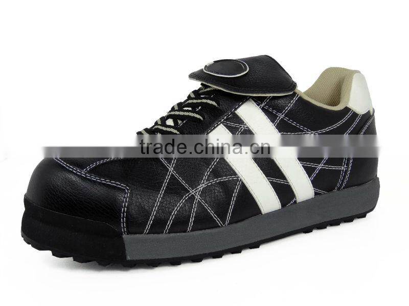Anti-statics Casual Style Leather Safety Shoes