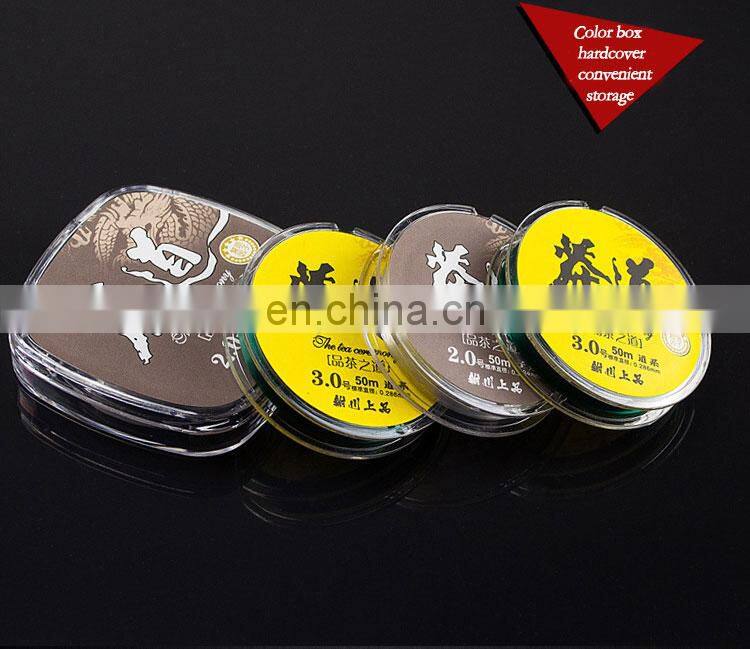 Super Strong Durable Monofilament Sinking fishing line 0.2 Ice Fishing Line 50m nylon fishing line