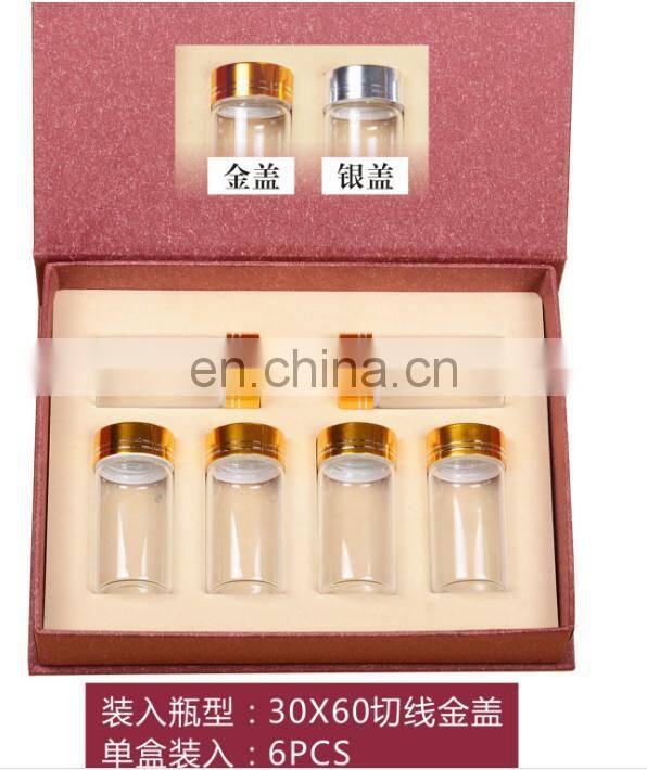 1ml 5ml 10ml 15ml 20ml 30ml 50ml 60ml clear wishing bottle glass vial with wooden cork stopper