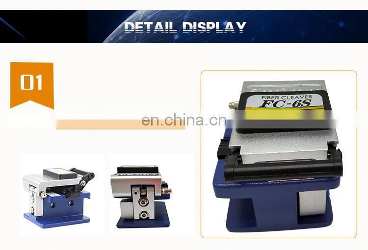 FTTH High Precision FC-6s Fiber Optic Cable Cleaver Optical Fiber Cutter