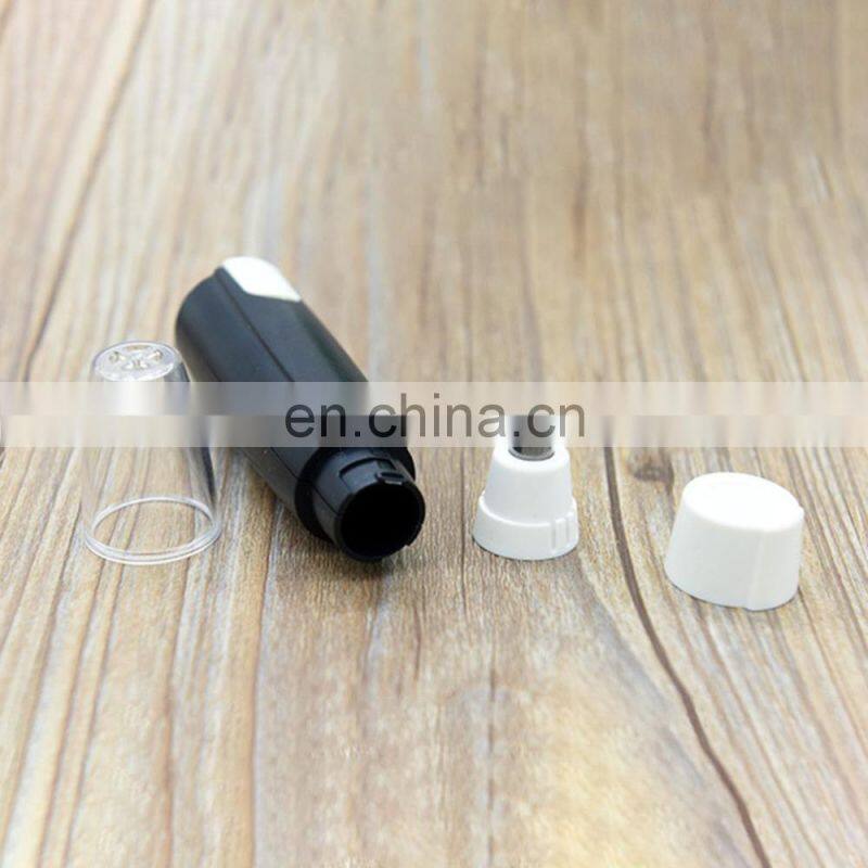 New Portable Electric Nose Hair Trimmer Man Shaving Nose hair removal shaver clipper Black No Spray Nose Hair Clipper