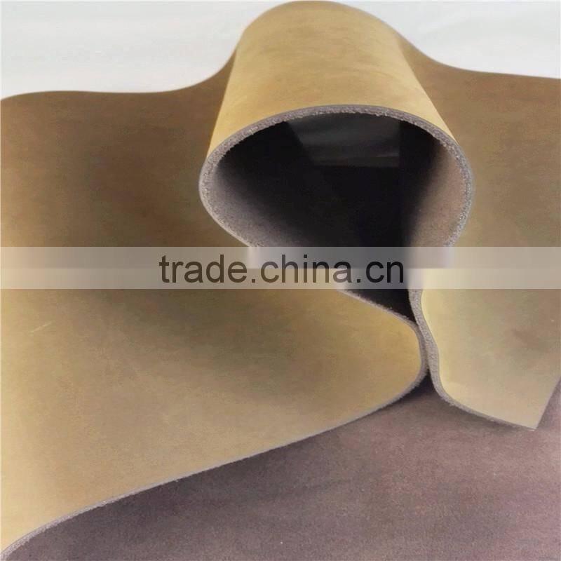 Cow leather tannery making cow split leather for belt backing