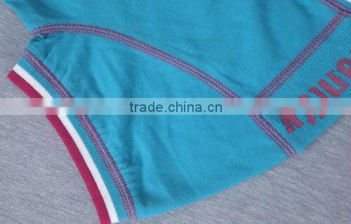 Best selling!womens cotton polo t-shirt with contrast collar/women polo v-neck t-shirt/polo sport t-shirts for women