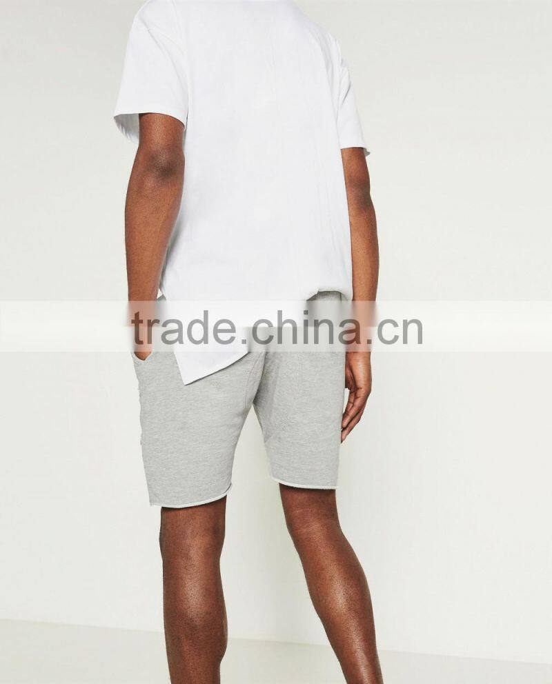 Stylish Custom French Terry Destroy Sweat Shorts For Men