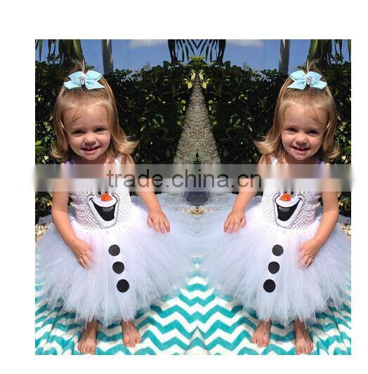 wholesale Frozen Princess Girl Queen Elsa Anna Cosplay Costume Party Dress frozen e