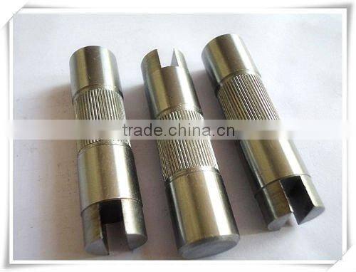 supply the precision parts slotted Iron shaft used for electrical appliance