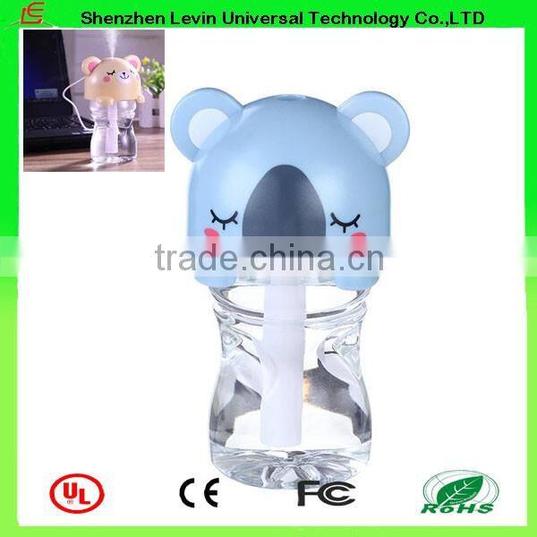 Factory Wholesale Hot sale Bottle USB Cartoon Humidifier