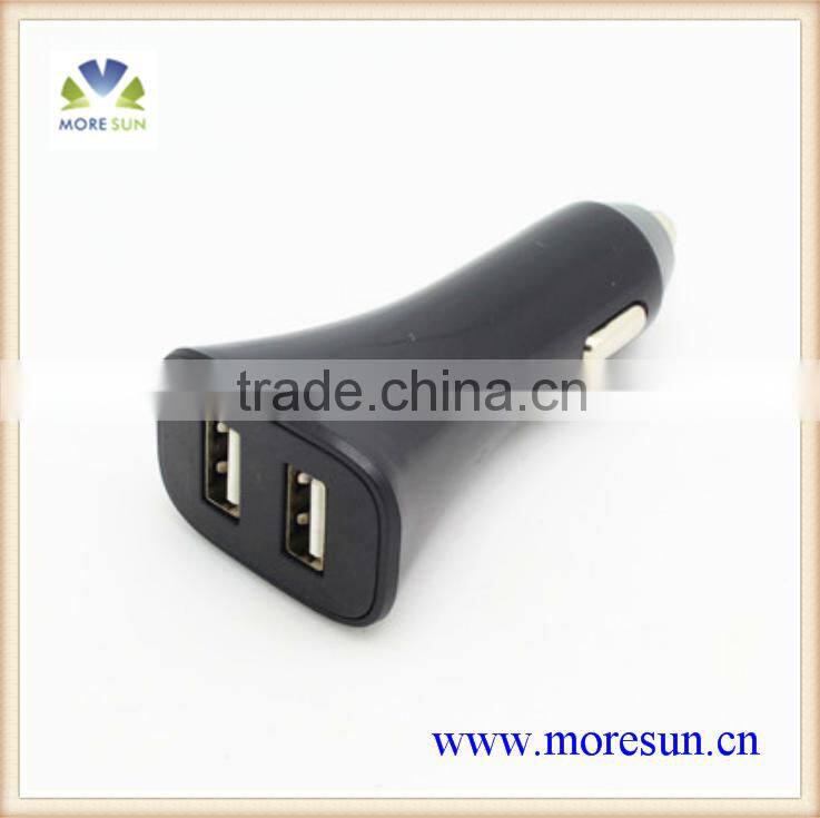 Output 3.4A 4.8A Dual USB ports Car Charger with Smart IC