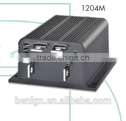 Industrial trucks, golf and utility vehicles with Curtis Model 1204M programmable series motor controllers