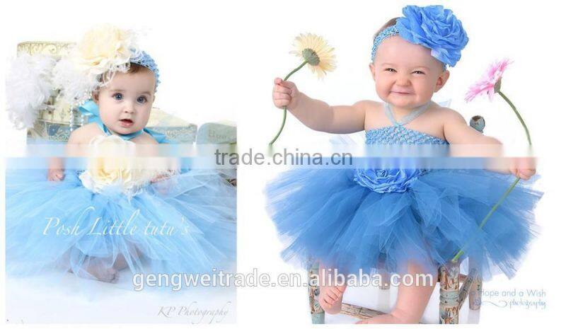 2015 Infant Baby Girls Tutu Dress Cute Baby Birthday Party Dress European Festival Girl Dress