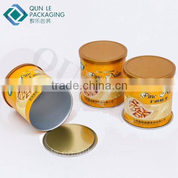 China Custom Superfoods Muesli Tube Cereal Box Packaging