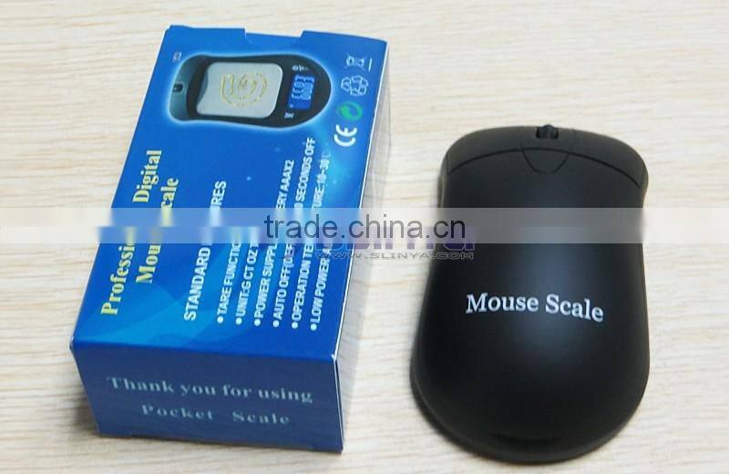 5.3 x 5.2cm Metal Tray 500g x 0.1g Gold Platinum Mouse Electronic Scale