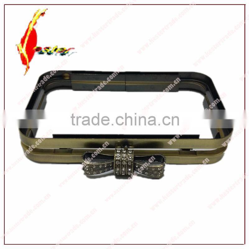 7inch drill clutch purse frame box bag frame evening bag frame handle