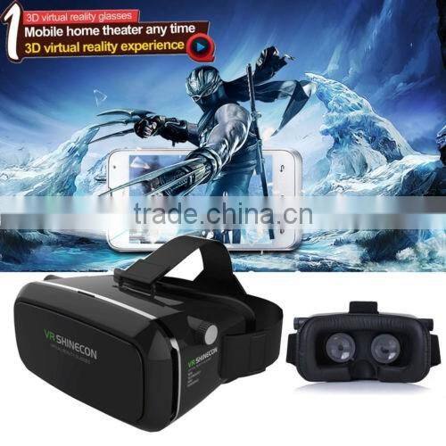 New VR Shinecon Virtual Reality Headset 3d Vr Glasses for 4~6 Inch Smartphones