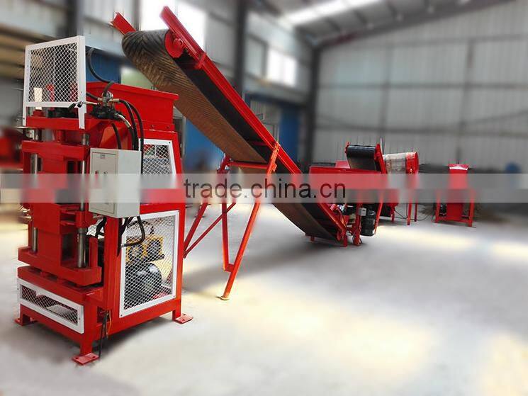 FL1-10 Linyi factory low cost earth block machine price in Pakistan