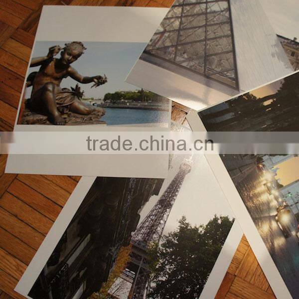 Bulk gloss coating 220gsm heavy-weight eco-solvent photo paper roll cheap photo glossy paper plotter inkjet use