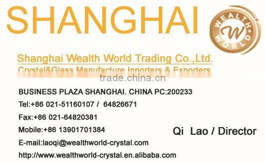 Economic professional optical crystal/glass blank award