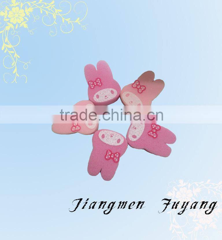 cartoon shape cute cleaning sponge