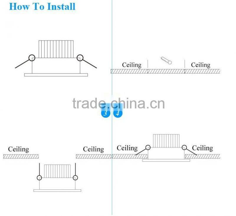 warranty cob led downlight led downlight