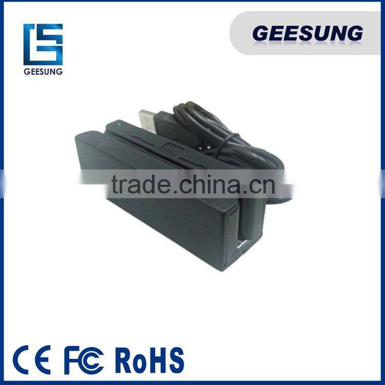 Pos MSR,3 Tracks Swipe Reader,RS232 Magnetic Reader