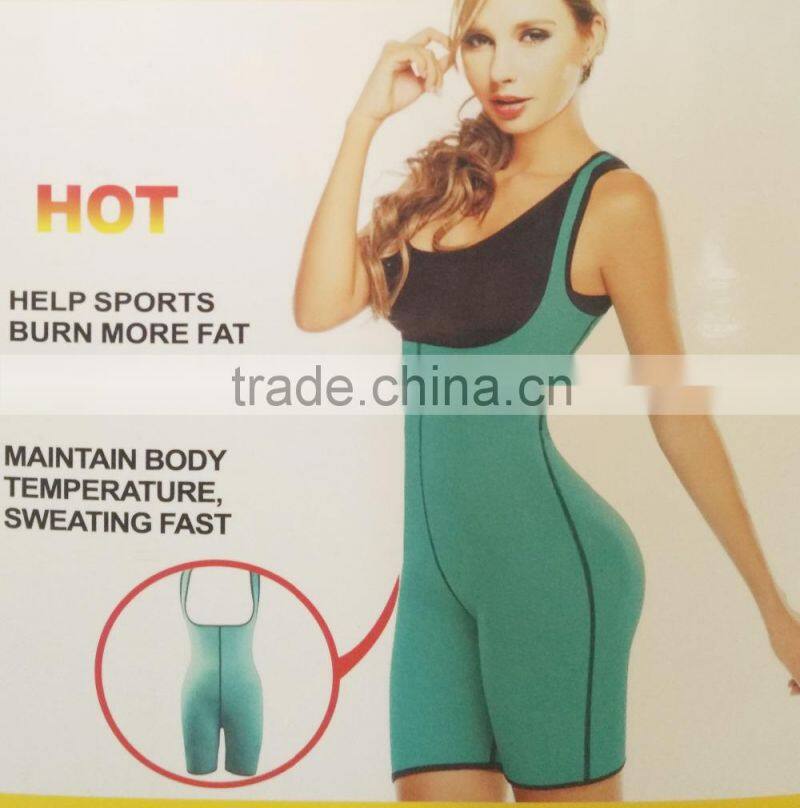 S-SHAPER China Factory Price 8006 Women`s Ultra Sweat Bodysuits Sweat Enhance Corset Yoga Shapewear