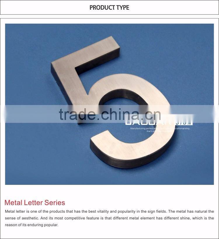 Profeesional Manufacturer Jaguar Metal Letter Sign Aluminum Channel Letter Trim Cap