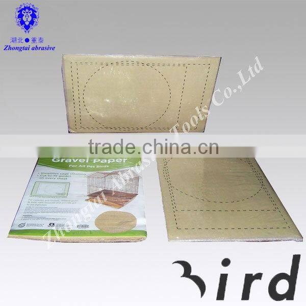 pet birds cage accessories gravel paper