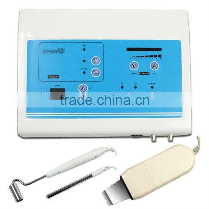 2-1 Galvanic Ultrasonic Massage Skin Scrubber Machine