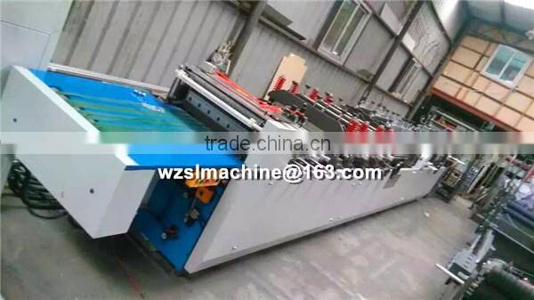 automatic three side seal bag making machine ultrasonic sealing machine