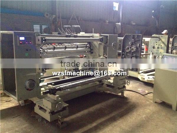 Automatic Aluminum Foil Plastic Film SlittingRewinding Machine
