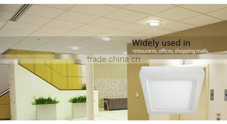 2015 Factory Wholesale Surface Mounted LED Panel Light ,12W/1200lm Led Surface panel light