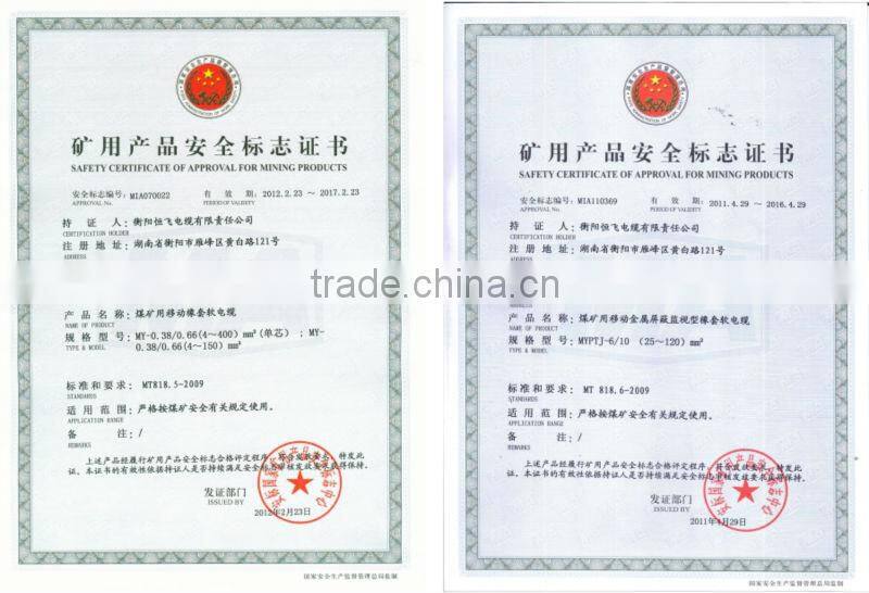 26/35KV PVC Sheathed High Voltage Power Cable