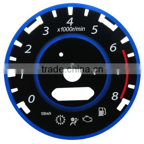 3D Good Light Transmission Car Dial Speedometer
