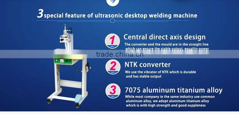 35KHz Ultrasonic Desktop Spot Welding Machine Face mask ear-loop spot welding machine
