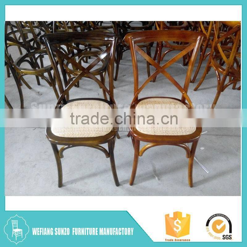 Parisian Cross Back Cafe Chair