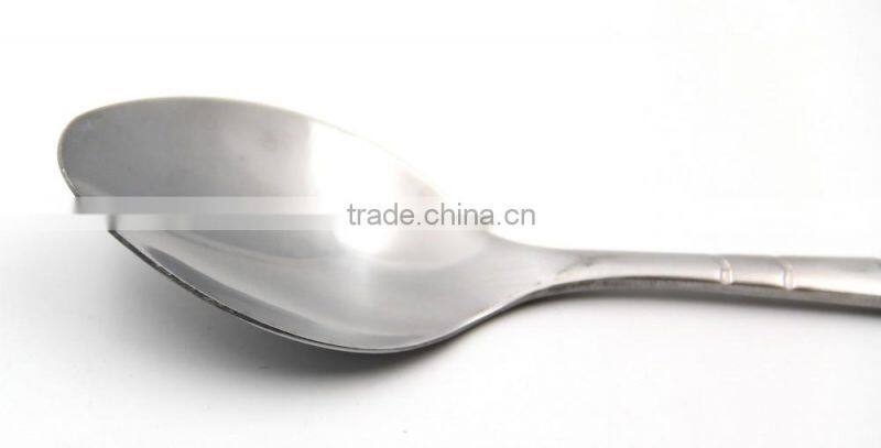 LBY promotional stainless steel 18-10 coffee spoon