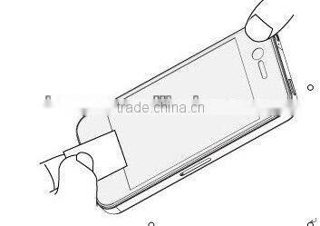 Back and front screen protector for samsung galaxy anti-scratch anti-dust and waterproof