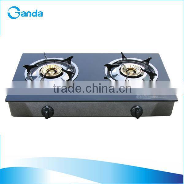 Ourdoor Double Burners Table Gas Cooktop