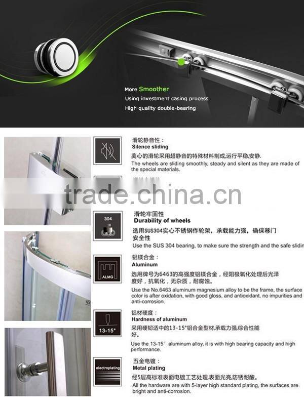 European style SGCC Straight shower bath