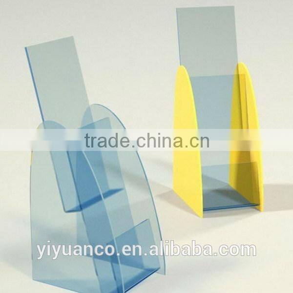 china.cn cheap brochure holder/acrylic book holder wholesale
