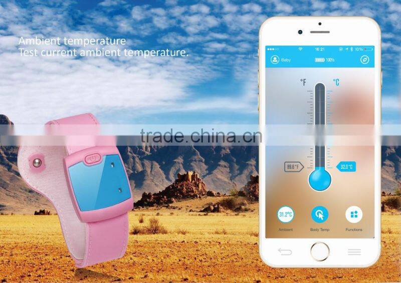 2016 New Fashion Style The Long Standby Time Wireless Body History Digital Thermometer