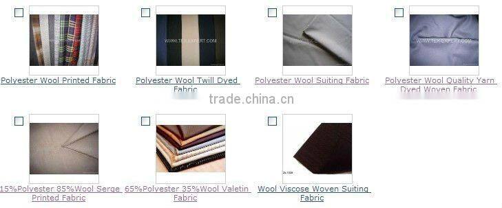 Yarn Dyed Acrylic Blend Wool Knitted Fabric