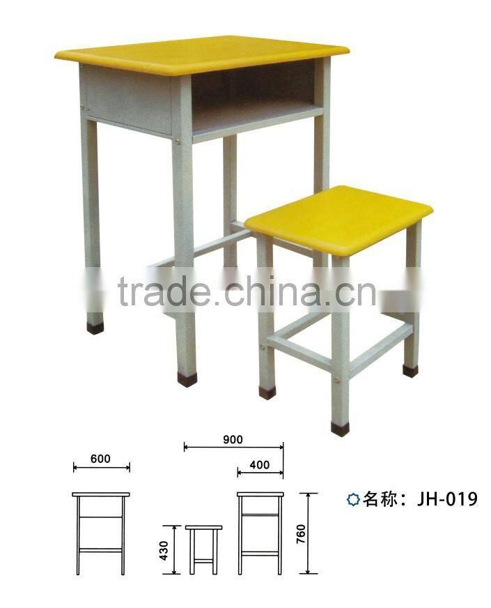 student desk and chair/metal wooden school furnitures
