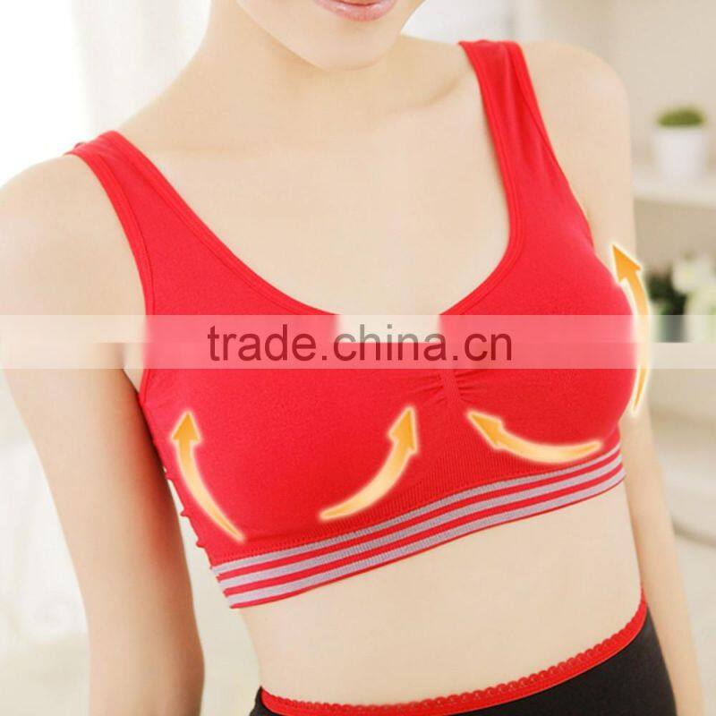 Fitness Wireless Comfort Tank Top Sports Support Bra